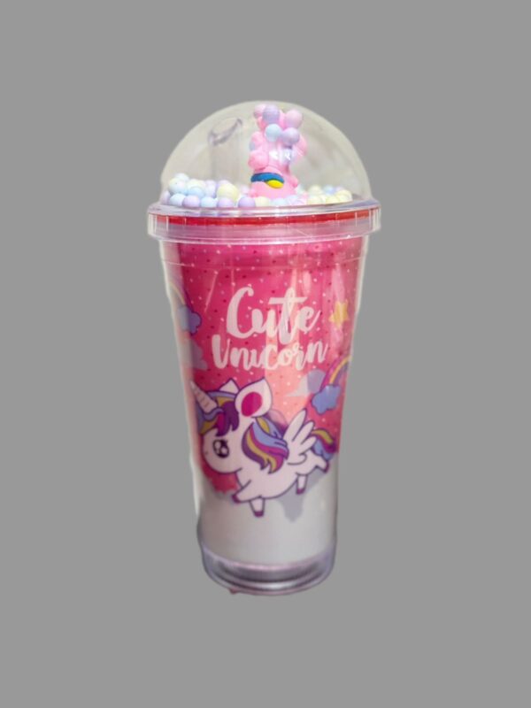 Unicorn sipper tumbler