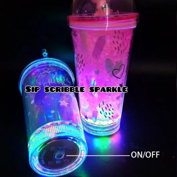 Unicorn sipper tumbler - Image 3