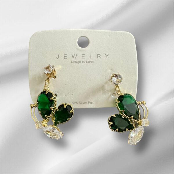 emerald earrings