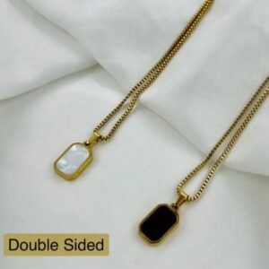 double sided pendent