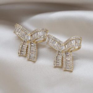 bow ear studs